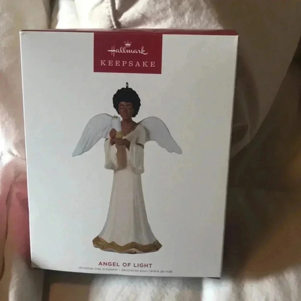 Hallmark Keepsake 2022 Angel of‎ Light Christmas Ornament Joanne Wright QSM7846